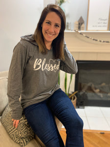 Blessed (Gray Hoodie)